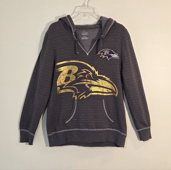 NFL Majestic Baltimore Ravens Hoodie - Picture 1 of 6
